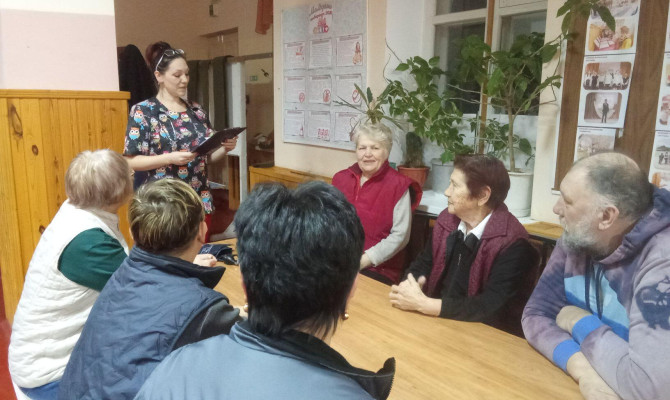 Час здоровья.« Старость меня дома не застанет».